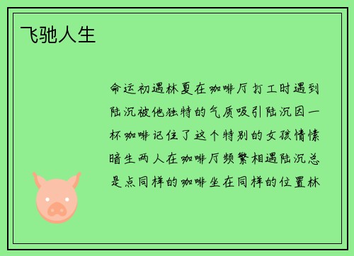 飞驰人生
